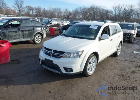 2013 Dodge Journey Crew из США, поврежденный, VIN 3C4PDCDG2DT729105